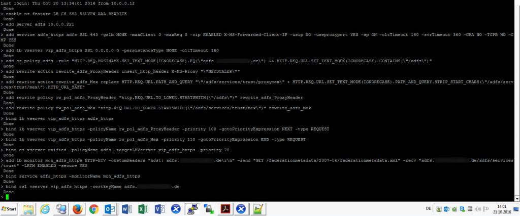 Citrix NetScaler v11 - How to setup your NetScaler as an AD FS proxy ...
